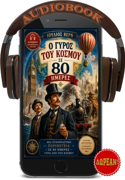Ο Γύρος του Κόσμου σε 80 Ημέρες Audiobook