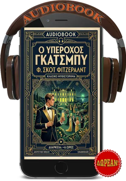 Ο Υπέροχος Γκάτσμπυ – Φ. Σκοτ Φιτζέραλντ (Audiobook)